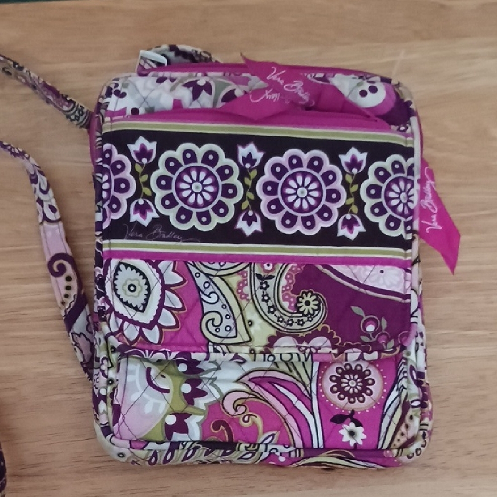 Vera Bradley Crossbody Bag Very Berry Paisley